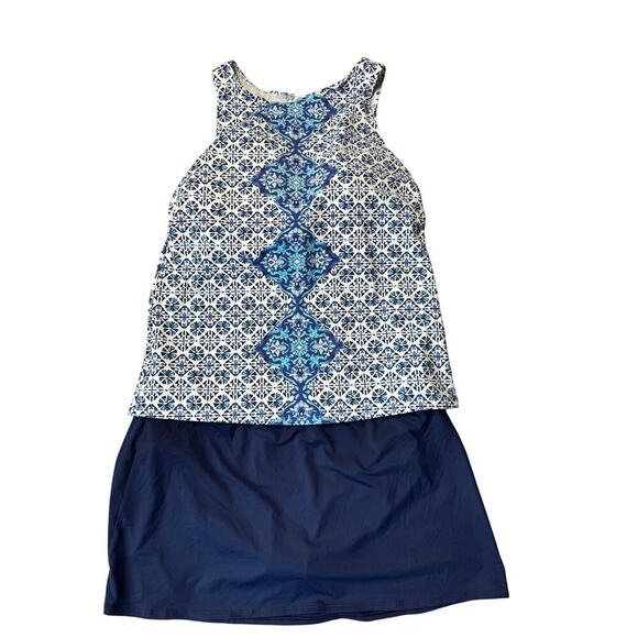 Land's End Women's Swim suit separates; size women's 18; Skirt/Skort & top - Picture 1 of 10